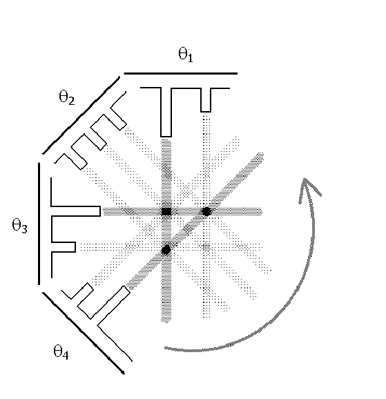 An illustration of the back-projection technique.