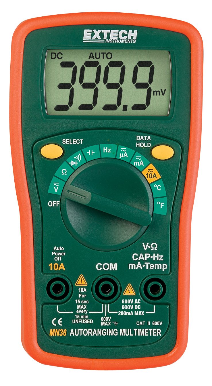ExTech MN36 digital multimeter.