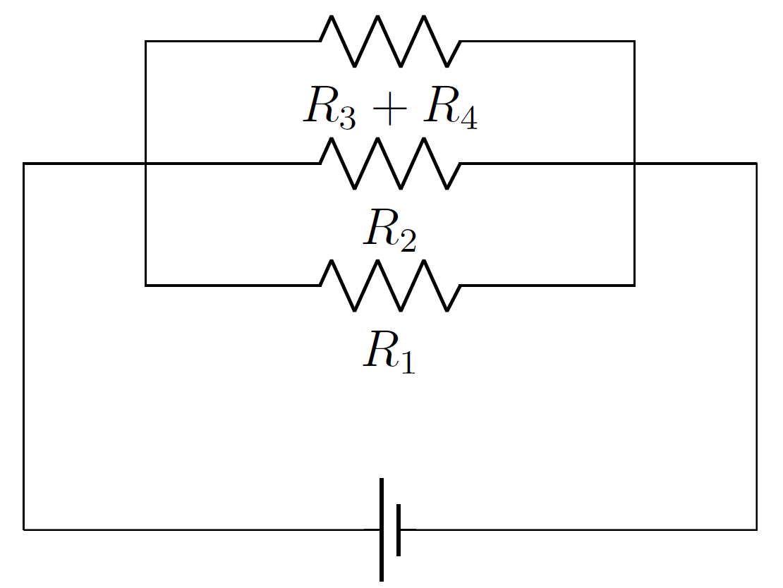 A much less weird looking circuit.